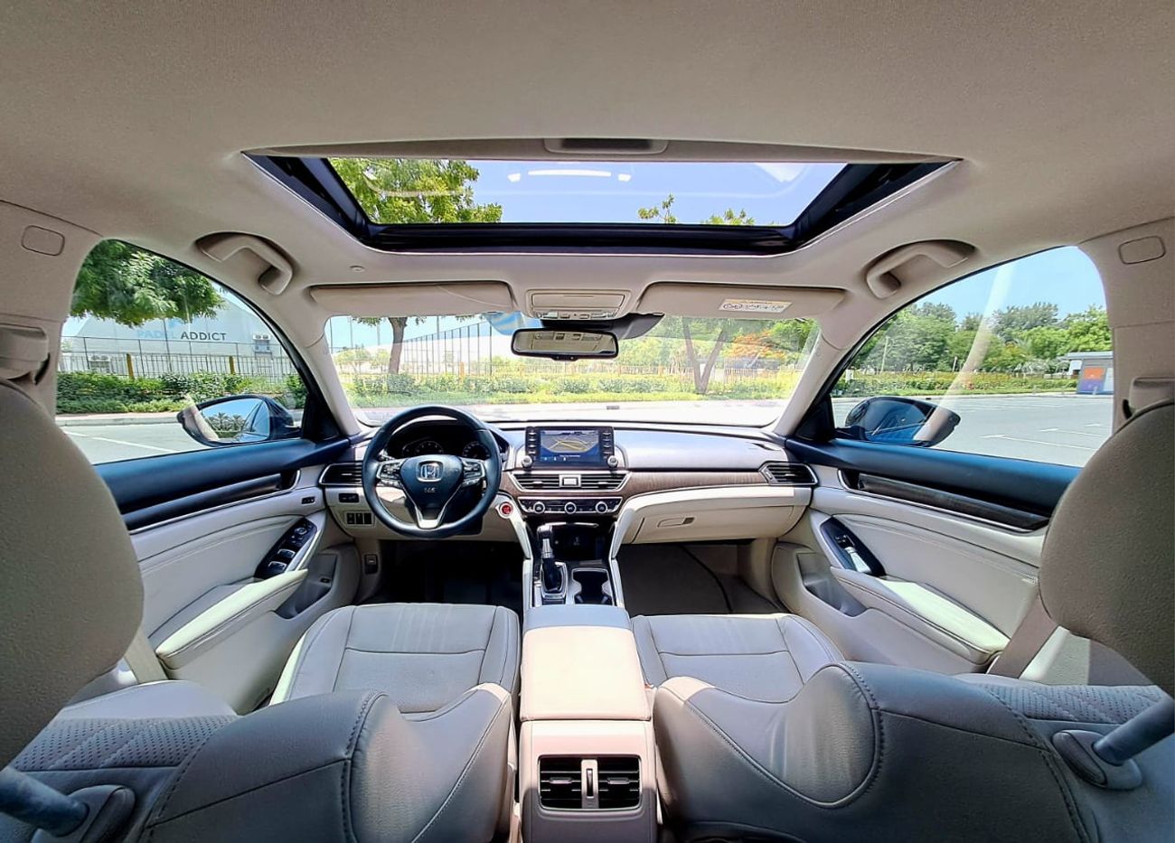 Honda Accord EXL 1.5L 1020-Monthly l GCC l Sunroof, Leather, Radar l Agency Maintained