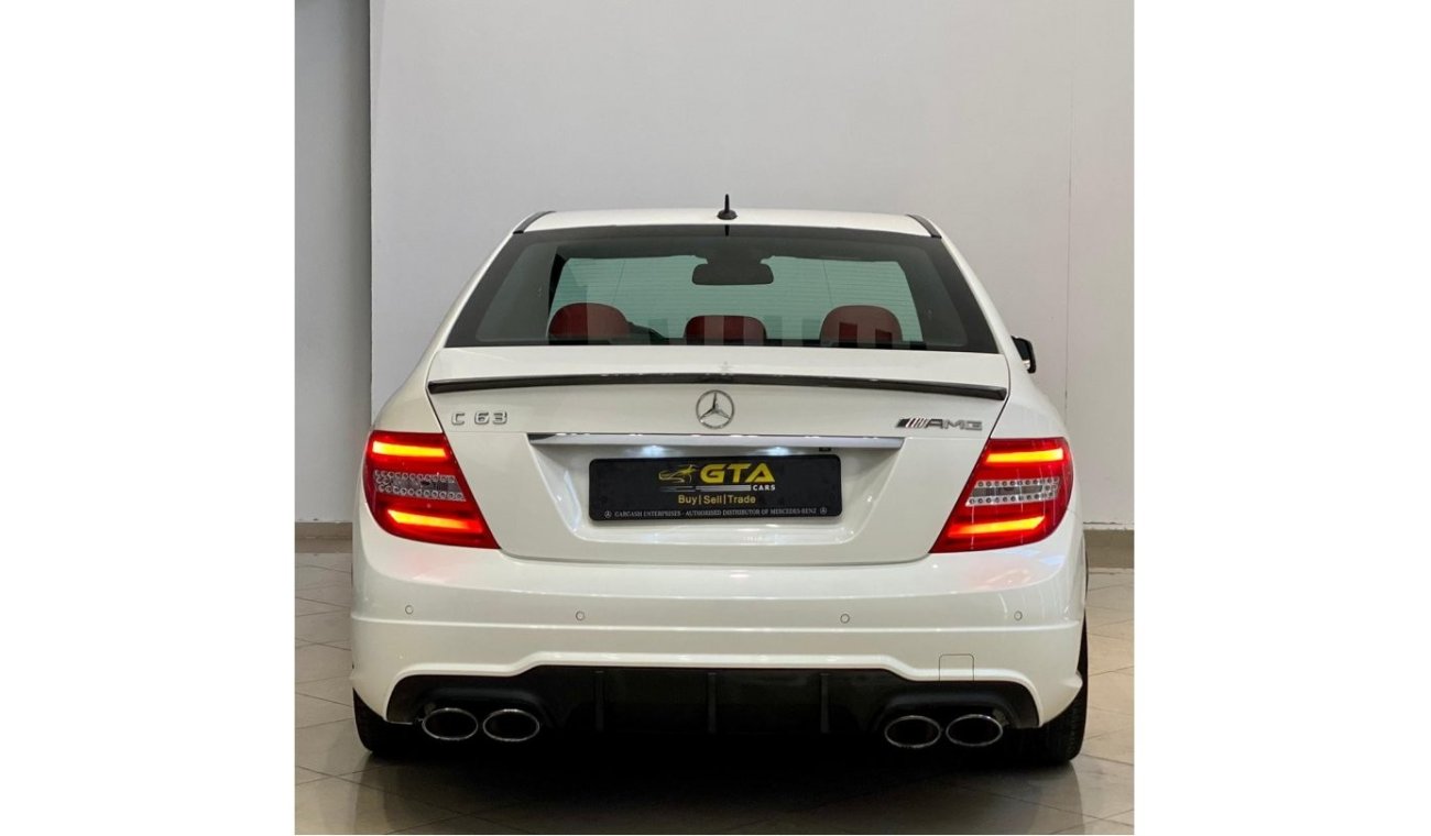 مرسيدس بنز C 63 AMG 2013 Mercedes-Benz C63 AMG, Full Mercedes History, Warranty, Low kms, GCC