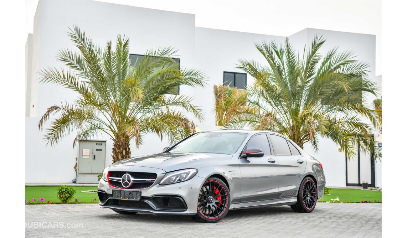Mercedes-Benz C 63 AMG AMG Edition 1 Full Agency Service History - AED 4,876 Per Month! - 0% DP