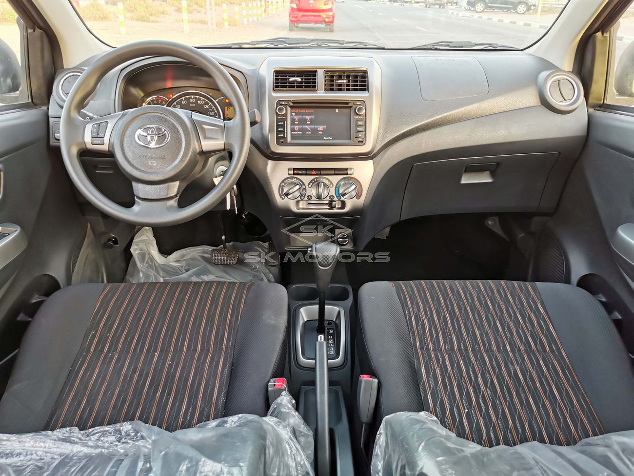 Toyota Wigo 1.2L Petrol, Alloy Rims, Rear Parking Sensor, DVD (CODE # TWG02)