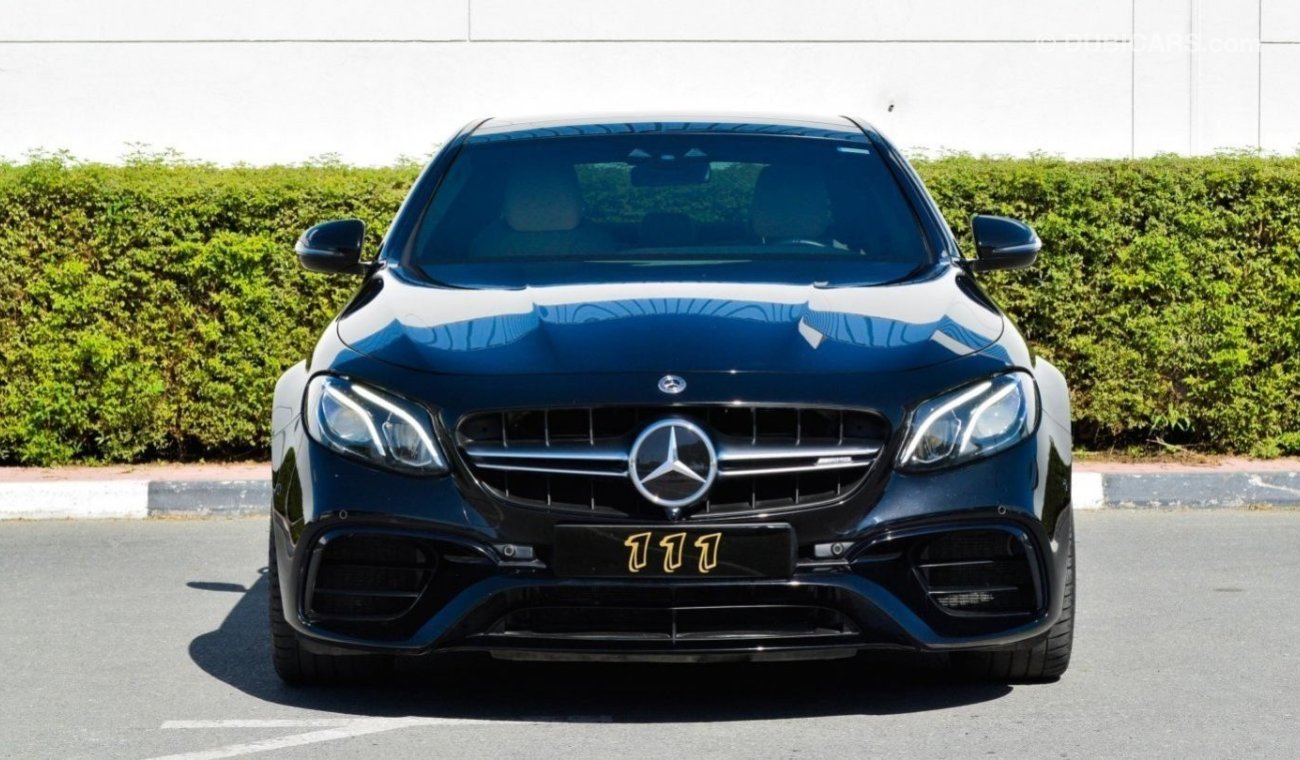 مرسيدس بنز E 63 AMG S  Biturbo 4Matic / GCC Specifications