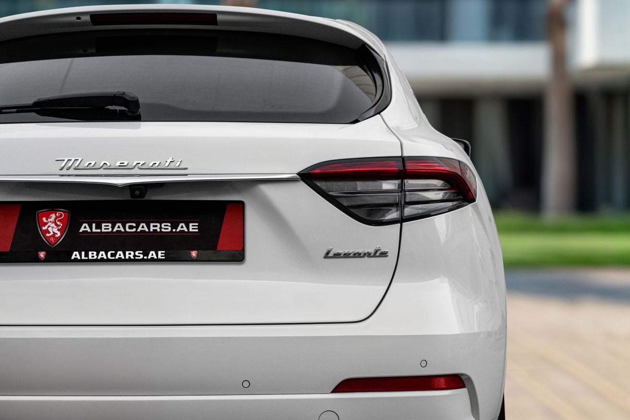 مازيراتي ليفونت Levante GT Hybrid | 3,026 P.M | 0% Downpayment | Maserati (Al Tayer) History | Under Warranty!