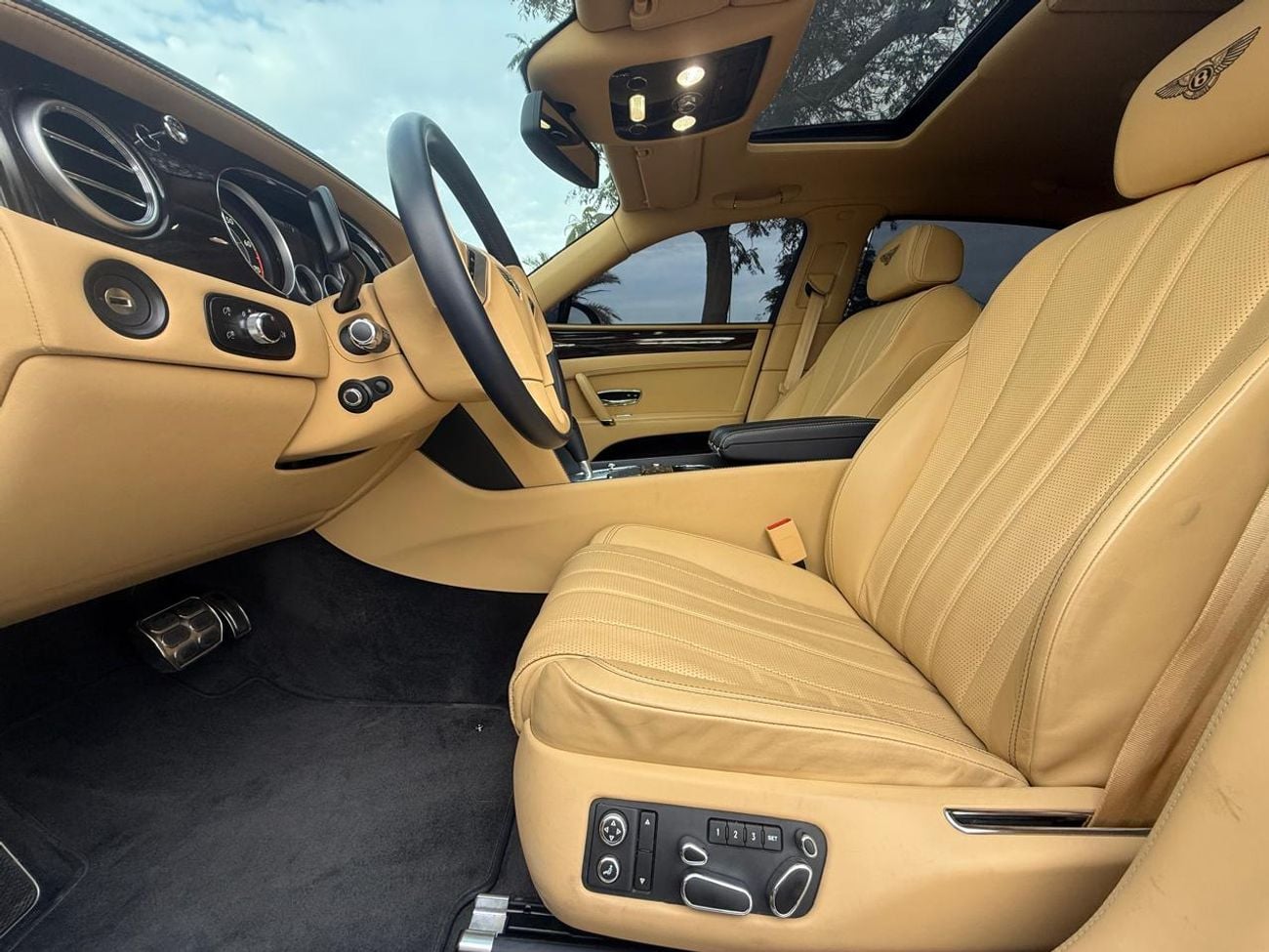 بنتلي فلاينج سبور Bentley Flying Spur W12 Speed 2014 - GCC Specs - Impeccable Condition Original Paint Service History