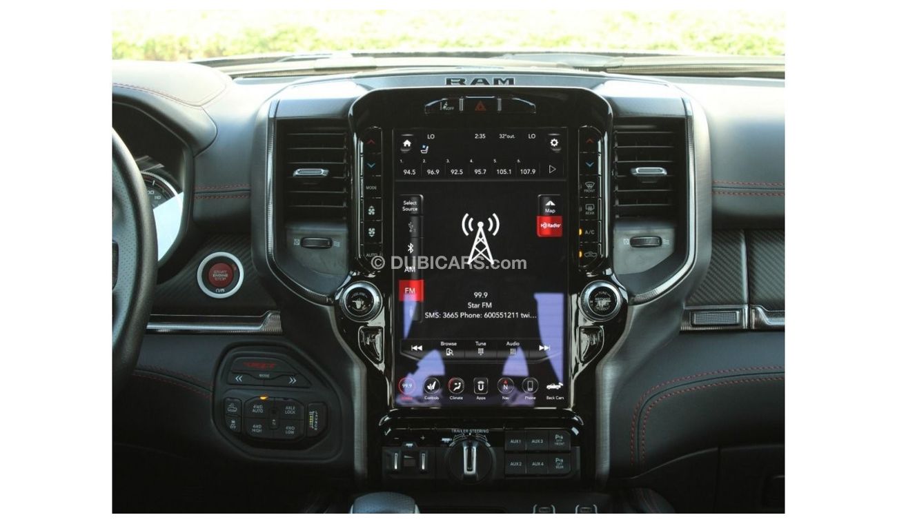 RAM 1500 TRX Fully Loaded With Red Interior