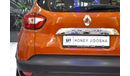 رينو كابتور EXCELLENT DEAL for our Renault Captur ( 2016 Model ) in Orange Color GCC Specs