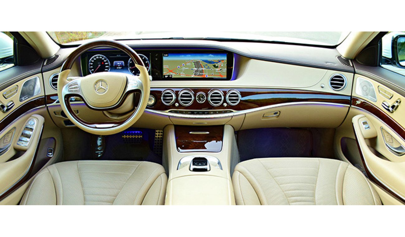 Mercedes-Benz S 400 FULL OPTION - AGENCY MAINTAINED - GARGASH WARRANTY