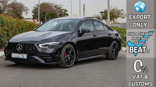 Mercedes-Benz CLA 35 AMG 4Matic Coupe , New Facelift , Night Package , 2024 GCC , 0Km , (ONLY FOR EXPORT)