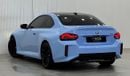 بي أم دبليو M2 2024 BMW M2 Coupe, 5 Years BMW Warranty + Service Pack, Fully Loaded, Very Low Kms, GCC