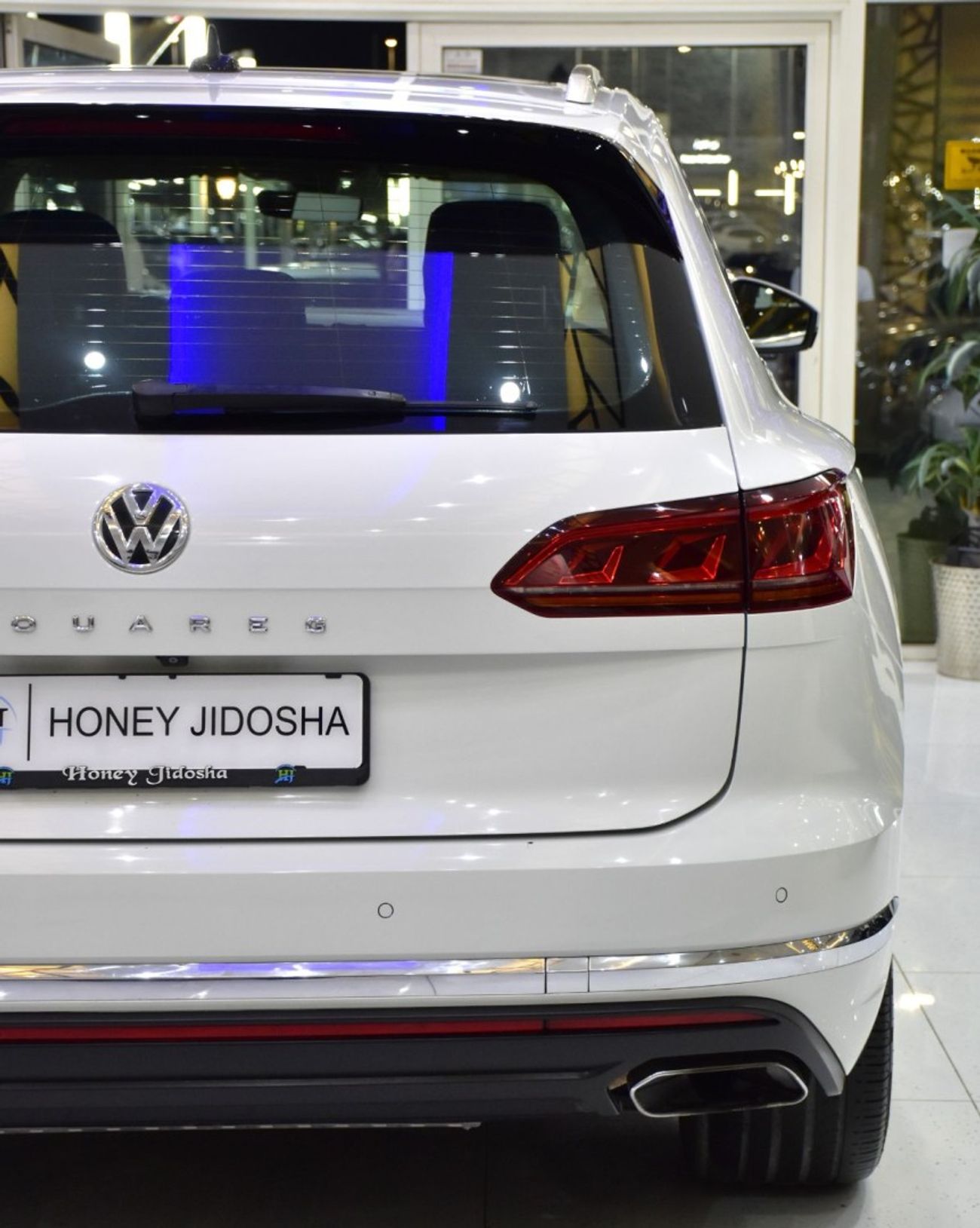 Volkswagen Touareg EXCELLENT DEAL for our Volkswagen Touareg ( 2019 Model ) in White Color GCC Specs