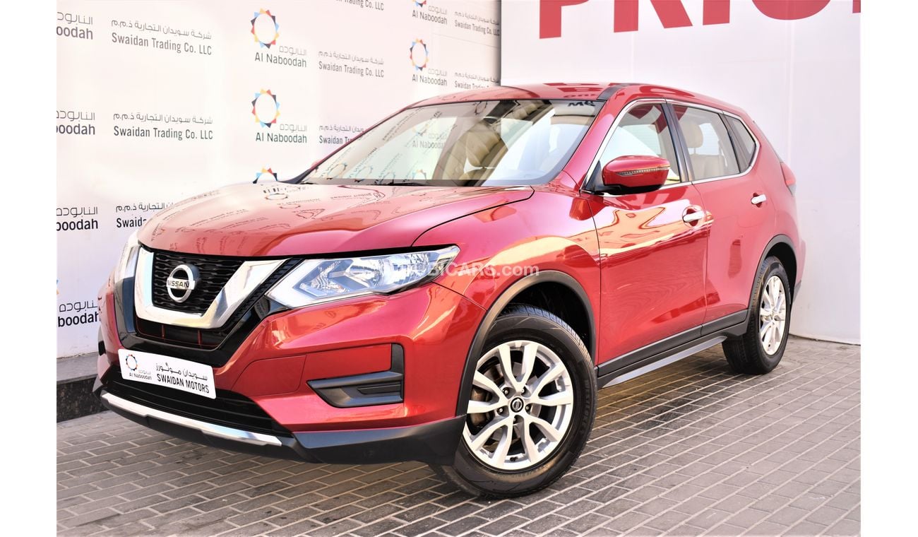 Used Nissan XTrail 2.5L S 2WD 5STR 2018 GCC SPECS DEALER WARRANTY 2018