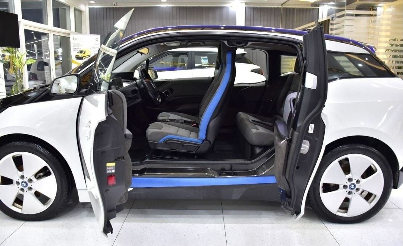 بي أم دبليو i3 EXCELLENT DEAL for our BMW i3 eDrive ( 2019 Model ) in White & Black Color GCC Specs