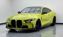 بي أم دبليو M4 Competition 3.0L 2021 BMW M4 Competition, Warranty, Carbon Fiber Package, Very Low Kms