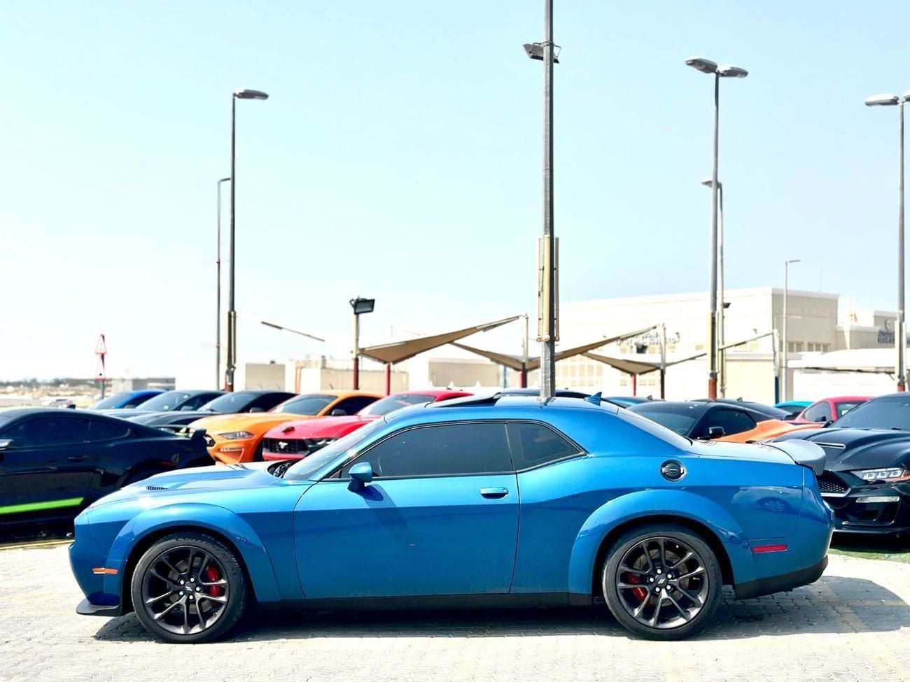 دودج تشالينجر RT SCAT PACK WIDE BODY 6.4L | Monthly 1700/- | 0% DP | Sunroof | # 21435
