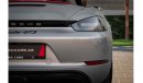 Porsche Boxster 718 GTS | 6,071 P.M  | 0% Downpayment | Stunning Condition!