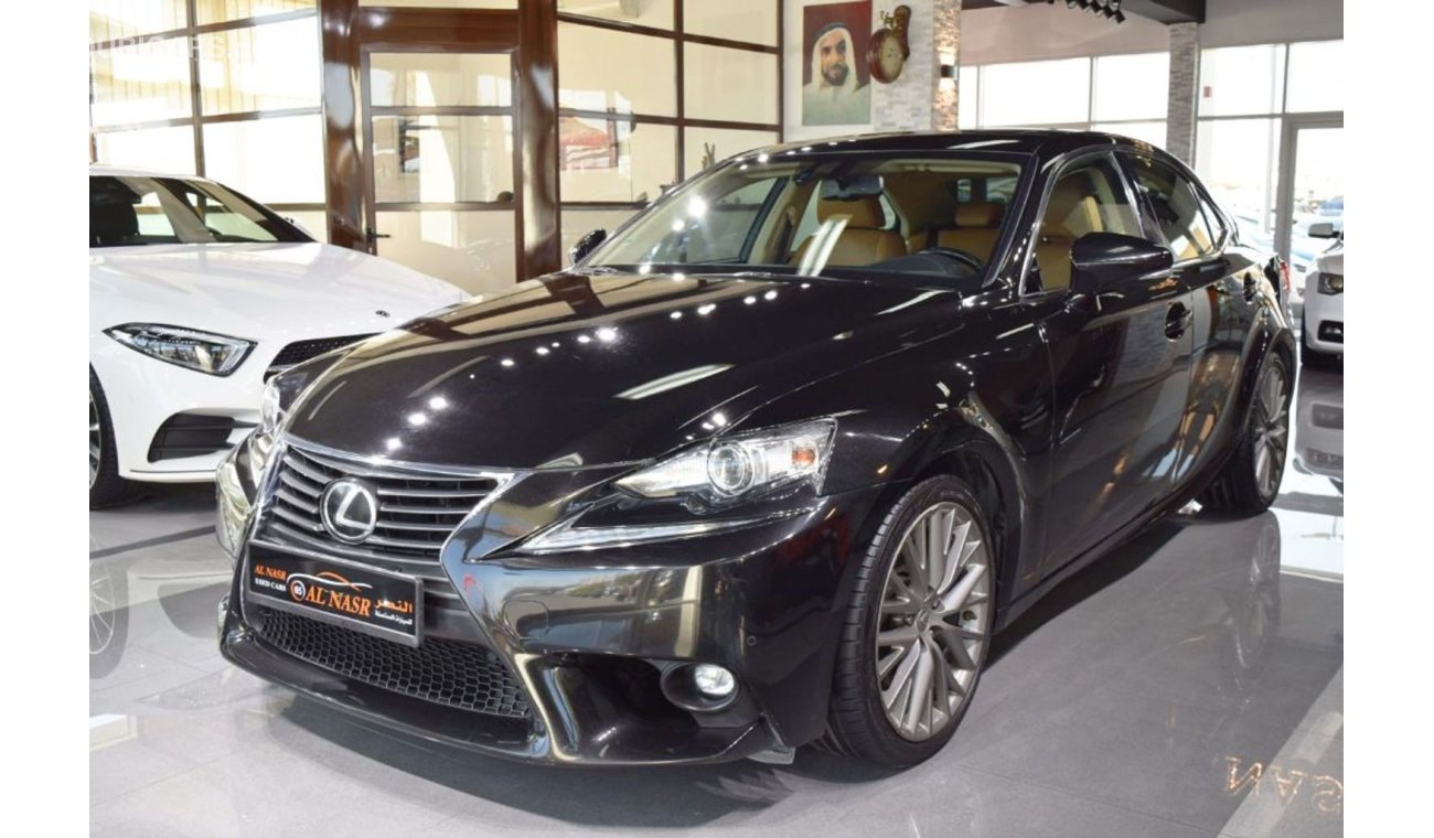 Lexus IS 200 IS-200t, Full Service History - GCC Specs, Excellent Condition - Single Owner, Accident Free