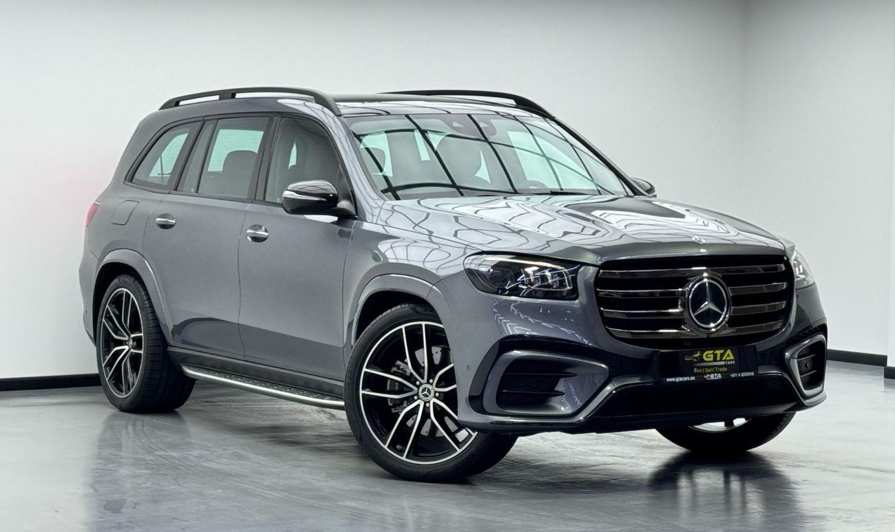 مرسيدس بنز GLS 450 4MATIC 2024 Mercedes Benz GLS450 AMG 4MATIC, 2028 BMW Warranty + Service Pack, Full Options, 7 Seate
