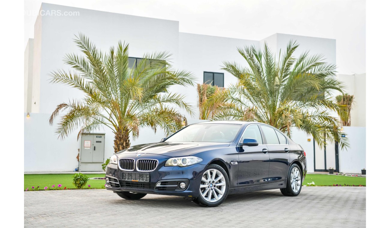 BMW 520i i 2015 - Fully Agency Serviced - Fully Loaded! - Excellent Conditions - AED 1,449 PM - 0% DP