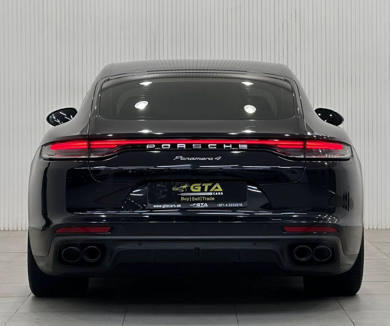 Porsche Panamera 2018 Porsche Panamera 4, Al Naboodah Warranty, Full Al Naboodah Service History