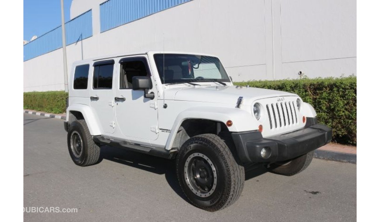 Jeep Wrangler UNLIMTED 2008 GULF SPACE 4 DOOR FULL AUTOMATIC WITH HIGH SUSPENSION