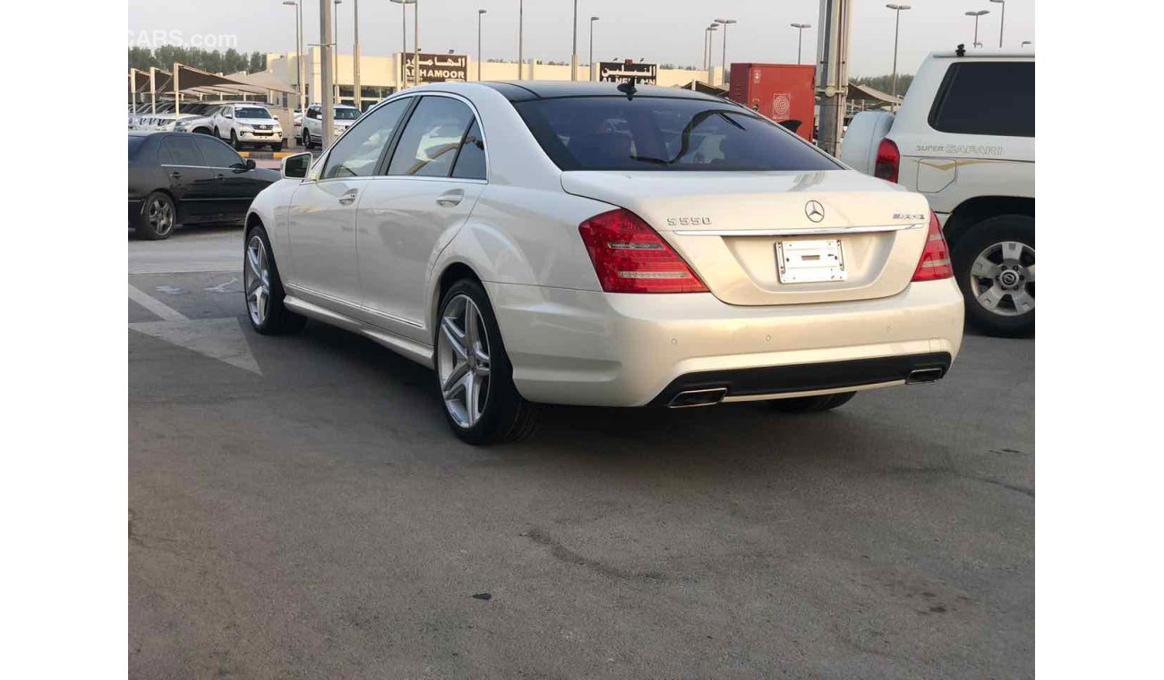 Mercedes-Benz S 550 2013 بانوراما وارد امريكا بدون حوادث فل أوبشن