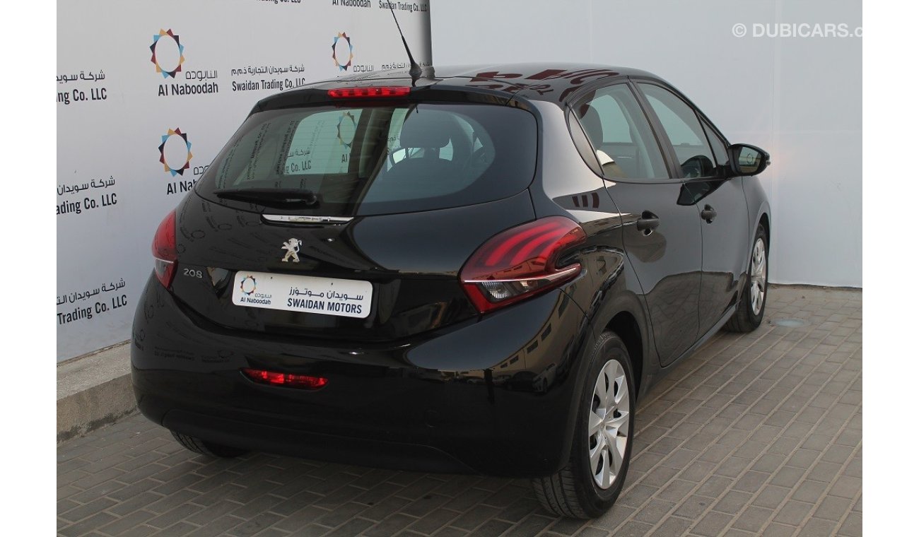 بيجو 208 1.6l ACT 2016 MODEL GCC SPECS