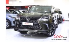 Lexus LX570 2021!! BRAND NEW LEXUS LX570s **BLACK EDITION** | GCC | REAR MEDIA | UNDER WARRANTY + SERVICE