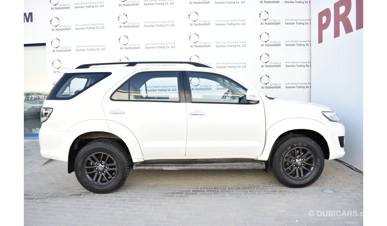 Toyota Fortuner 4.0L GXR V6 2015 GCC DEALER WARRANTY