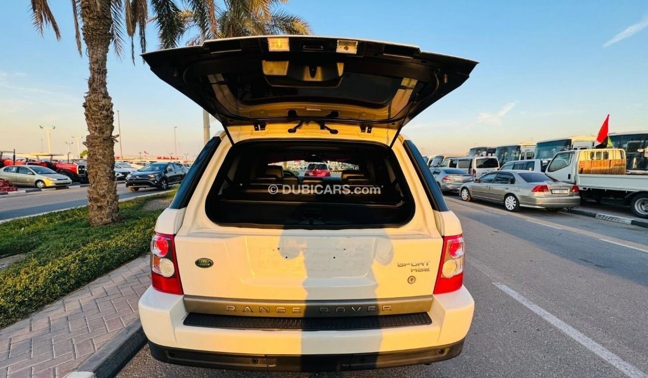 Land Rover Range Rover Sport 2008 | LHD | PREMIUM BLACK LEATHER SEATS | SUN ROOF