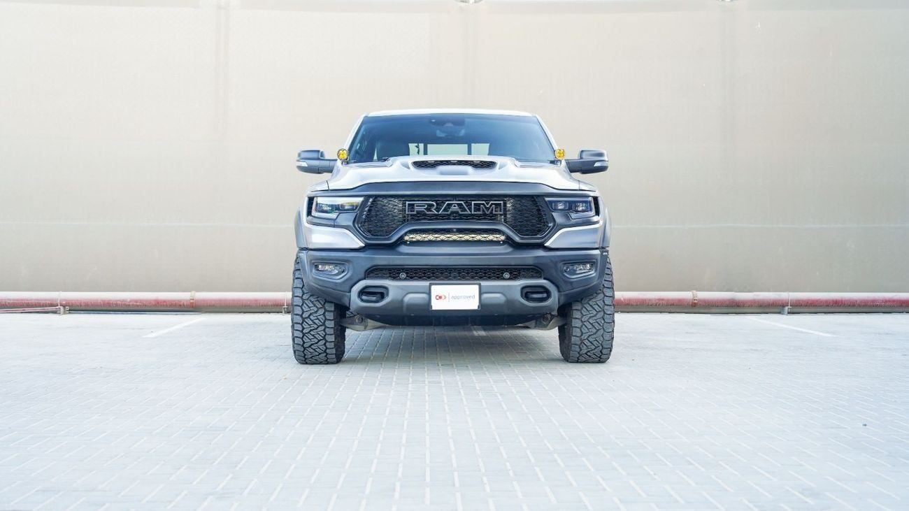 رام 1500 TRX Crew Cab 6.2L | AED 5,301 PM | Warranty March 2027 | GCC