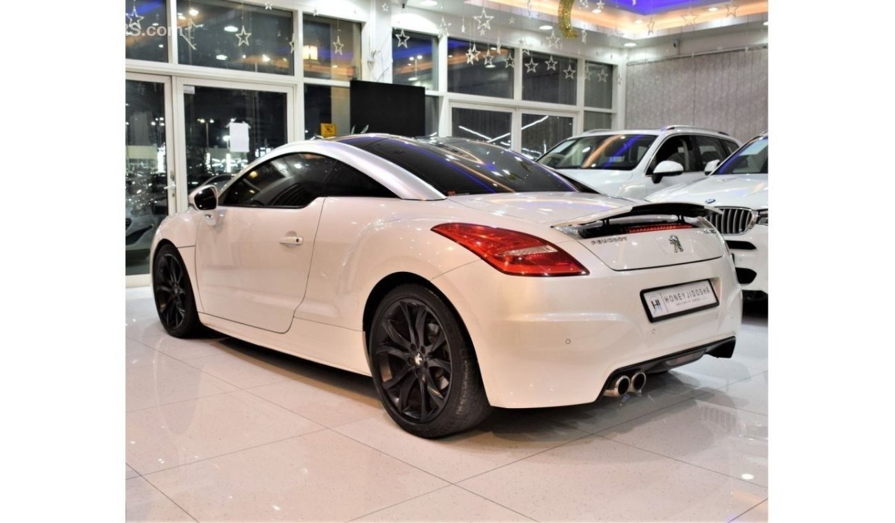 Peugeot RCZ EXCELLENT DEAL for our Peugeot RCZ TURBO 2014 Model!! in White Color! GCC Specs