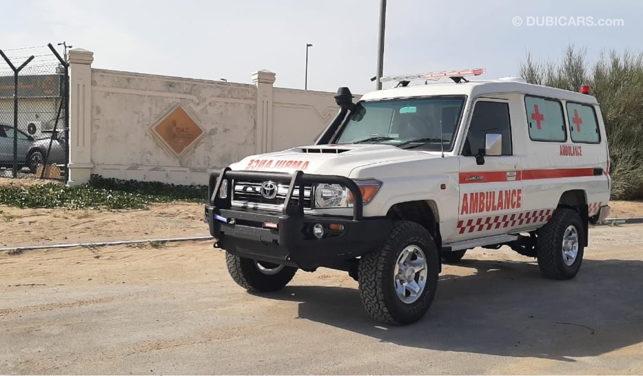 تويوتا لاند كروزر TOYOTA HARDTOP LANDCRUISER AMBULANCE 2019 MODEL VDJ78 TURBO DIESEL 4.5CC  MTM, 5-SPEED FLOOR SHIFT