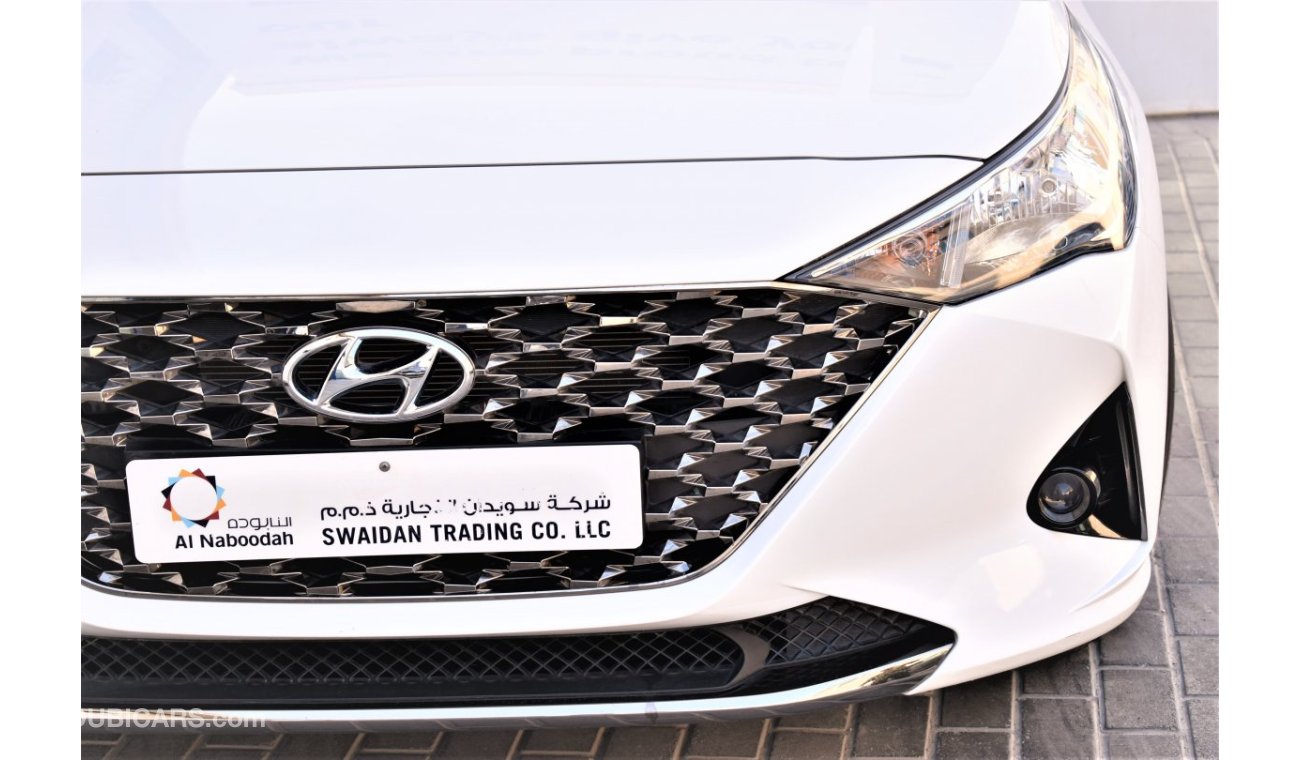 Hyundai Accent AED 1095 PM | 1.6L SMART GCC DEALER WARRANTY