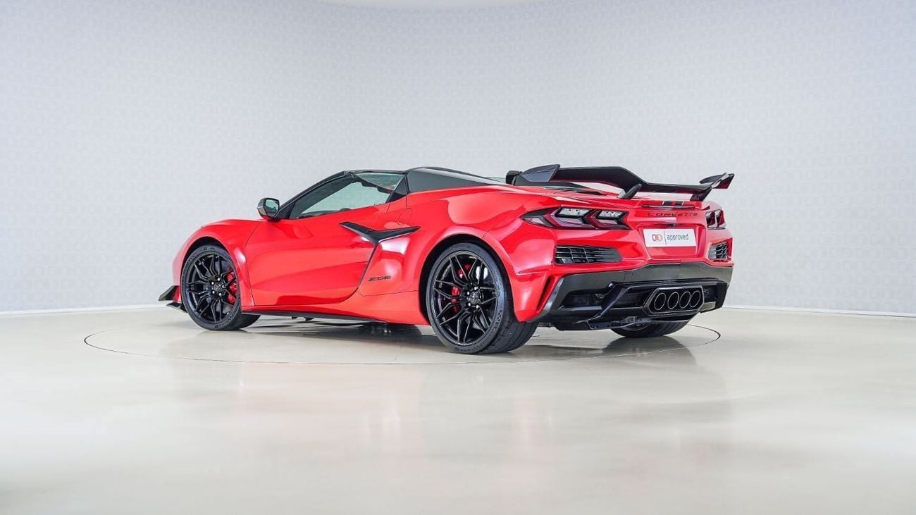 Chevrolet Corvette Z06 Corvette Z06 Convertible 3LZ | AED 10,252 PM | Warranty - Service April 2028