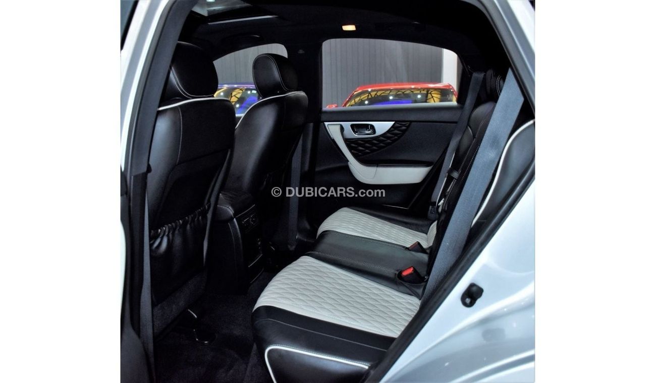 Infiniti QX70 EXCELLENT DEAL for our Infiniti QX70 Limited ( 2018 Model ) in Silver Color GCC Specs