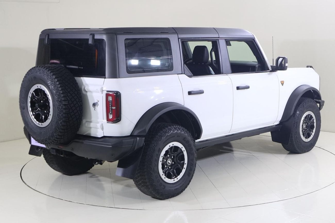 Ford Bronco B4D4722 BRONCO 4 DOORS BADLANDS 2.7L V6 ECOBOOST LTHR SSQTCH