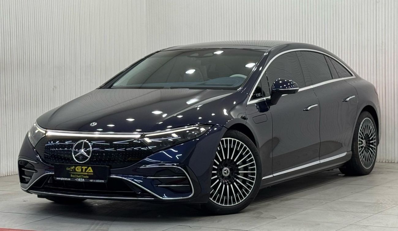 Mercedes-Benz EQS 580 2023 Mercedes-Benz EQS 580 4MATIC, Agency Warranty, Full Service History, GCC