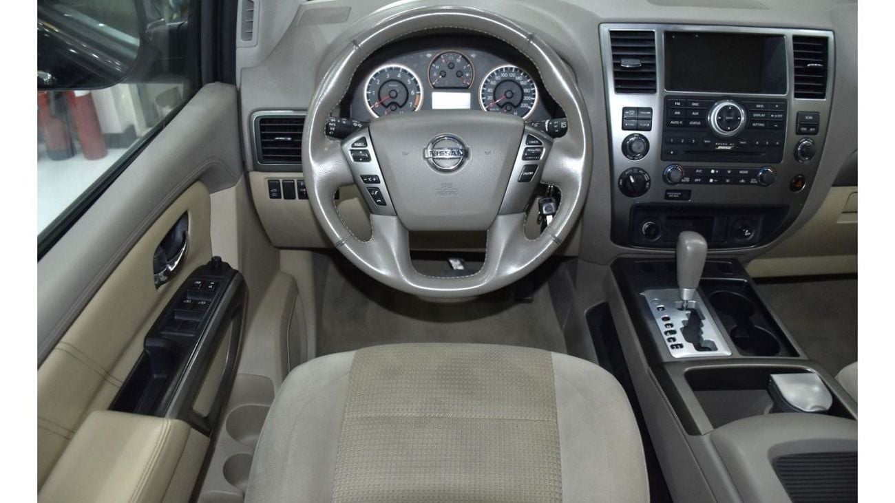 Nissan Armada EXCELLENT DEAL for our Nissan Armada SE ( 2015 Model ) in Black Color GCC Specs