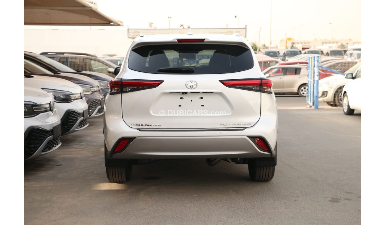 Toyota Highlander 2.4L Turbo Platinum 2023 model available for export