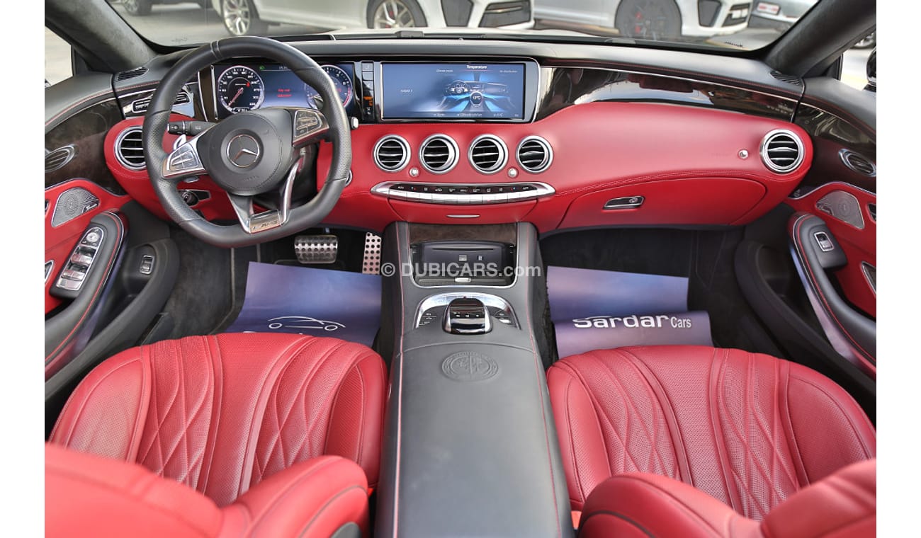 Mercedes-Benz S 63 AMG Convertible 2018