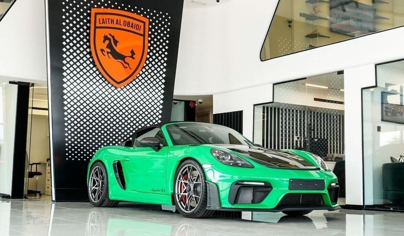 بورش 718 سبيدر RS PORSCHE 718 SPYDER WEISSACH GT4 RS, 2024, LIMITED EDITION 1 OF 500, ZERO KM