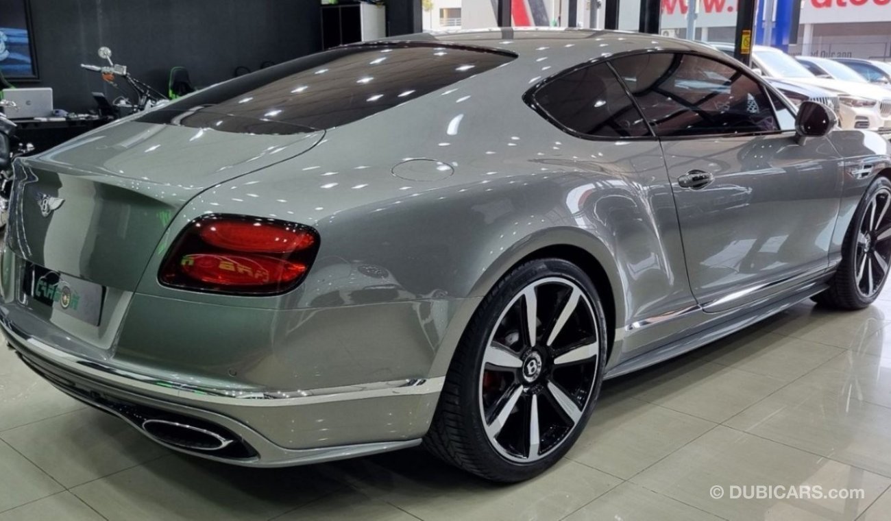 Bentley Continental GT RAMADAN OFFER BENTLEY GT SPEED 2016 GCC IN PERFECT CONDITION FULL SERVICE HISTORY FOR 329K AED