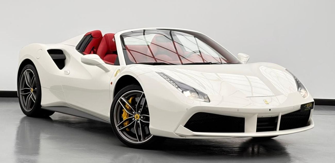 فيراري 488 سبايدر 2017 Ferrari 488 Spider, Full Service History, Excellent Condition, GCC