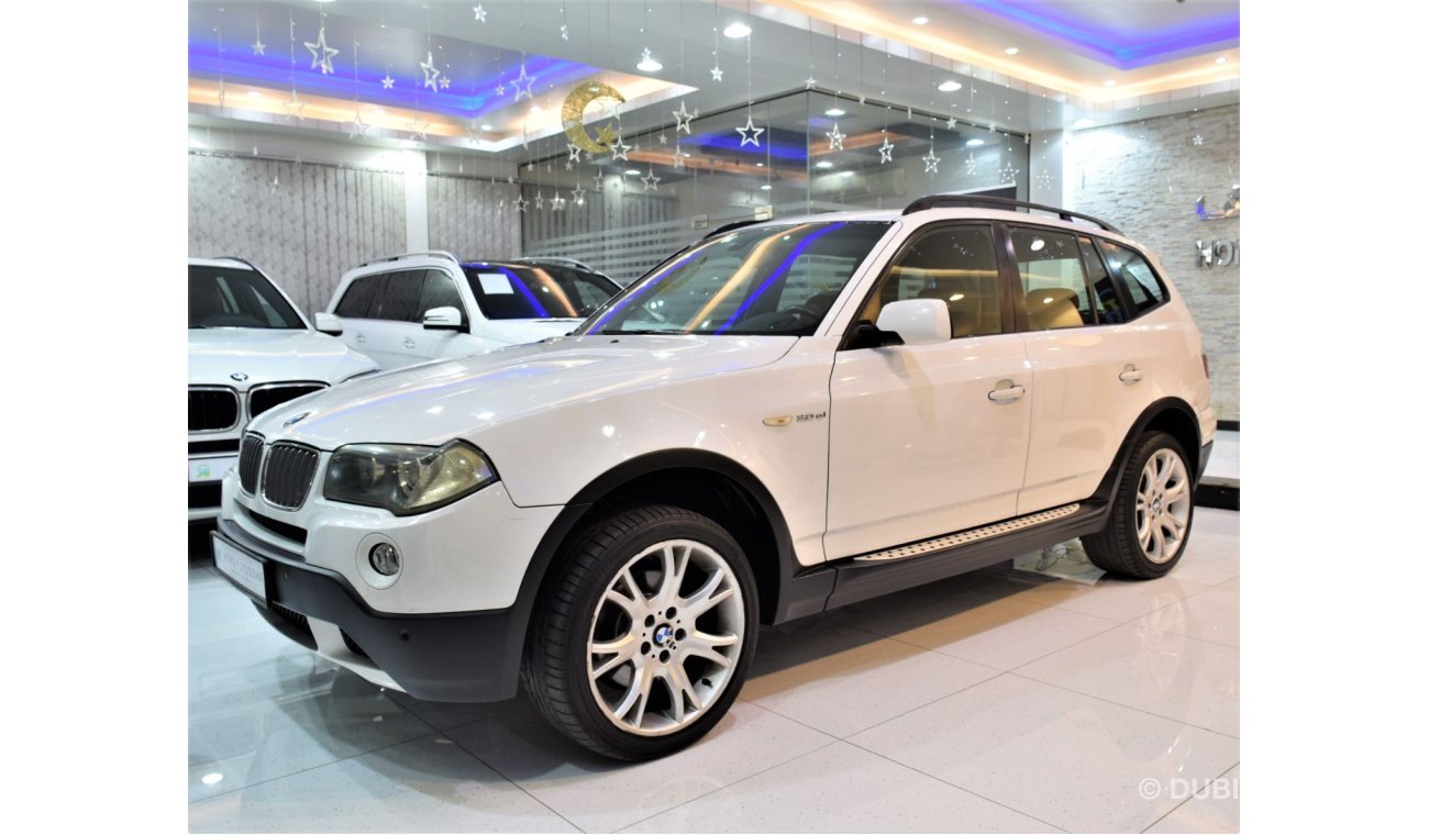 BMW X3 EXCELLENT DEAL for our BMW X3 3.0Si 2009 Model!! in White Color! GCC Specs