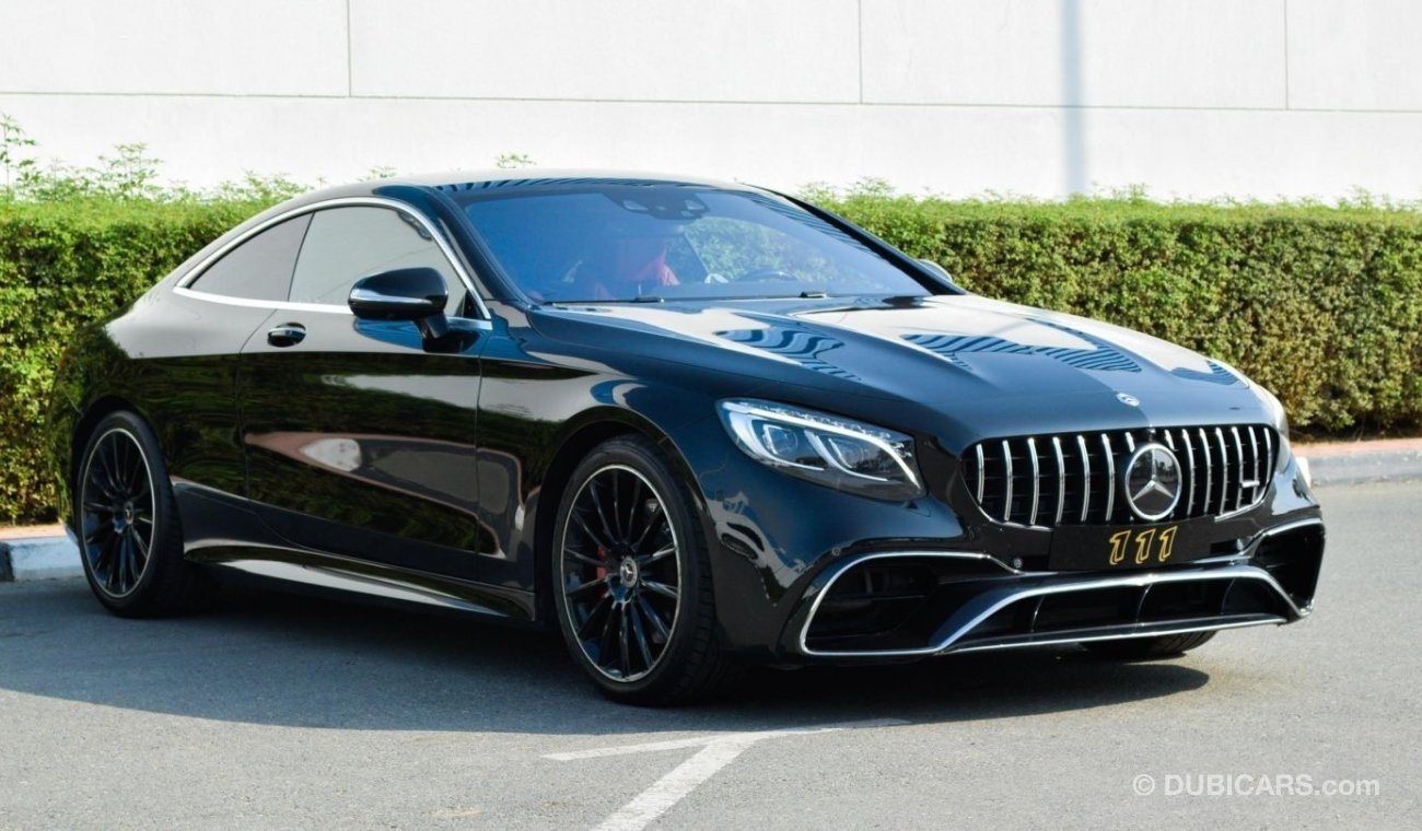 مرسيدس بنز S 500 كوبيه With S 63 AMG Kit / GCC Specifications