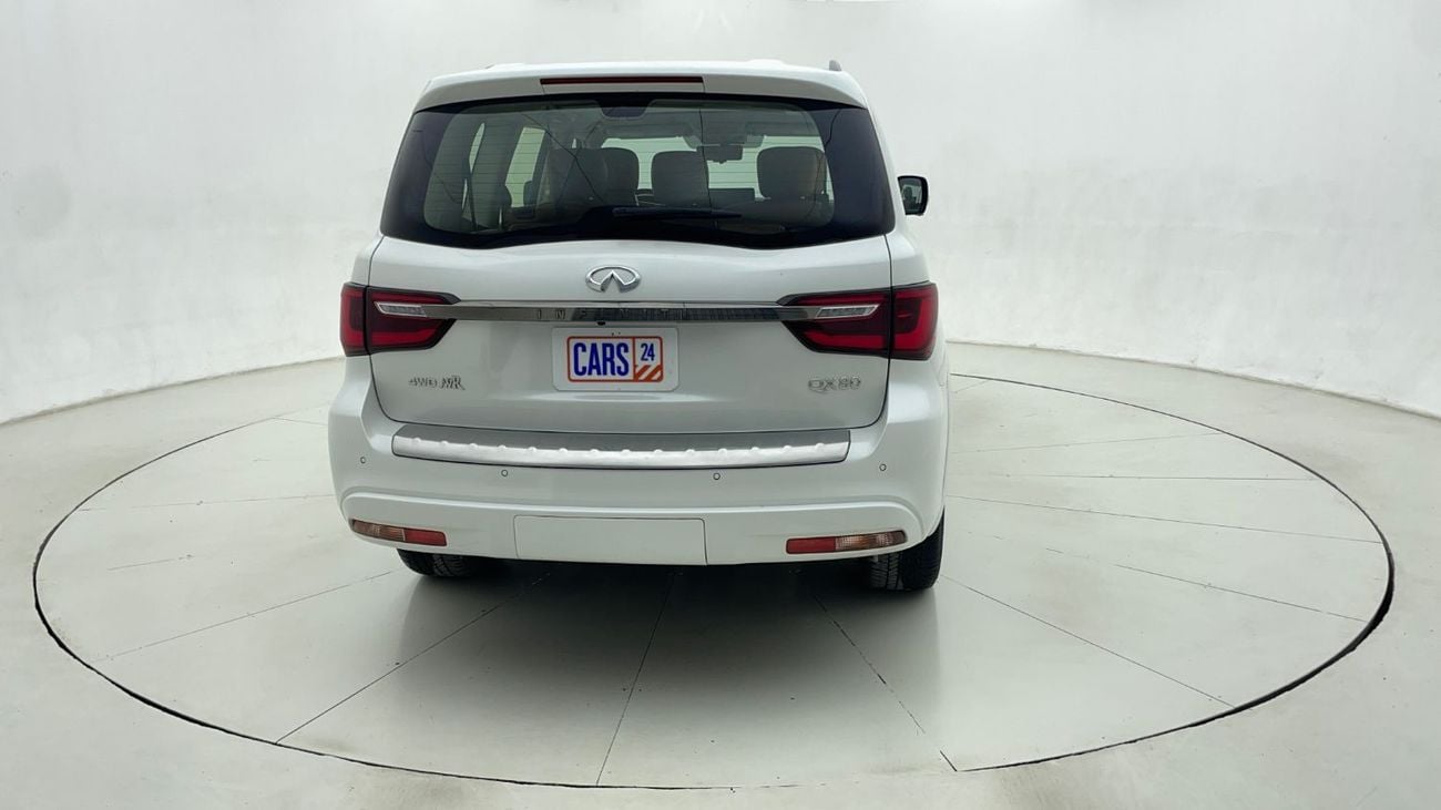 Infiniti QX80 Luxe 8st 5.6L INFINITI QX80 5.6L 2023 | 0 DP | 2421/Month | 30 Day Return | Service History