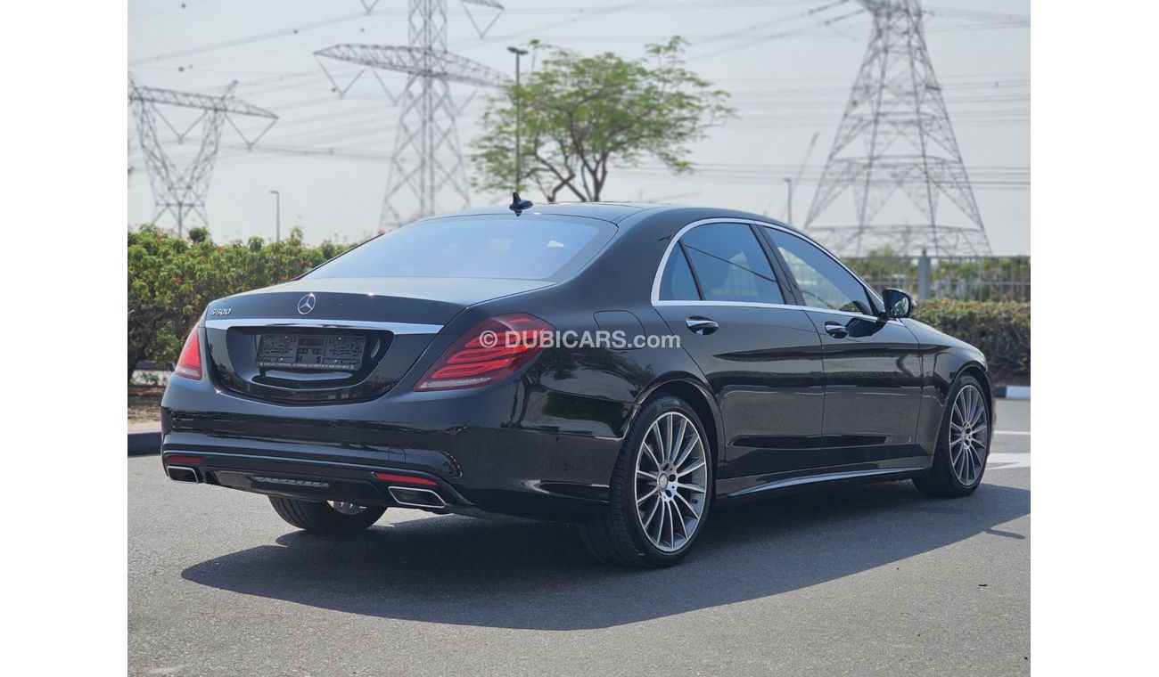 Mercedes-Benz S 500 MERCEDES S500 AMG FULL OPTION 6 BUTTONS 2015 GCC SINGLE OWNER LOW MILEAGE IN MINT CONDITION
