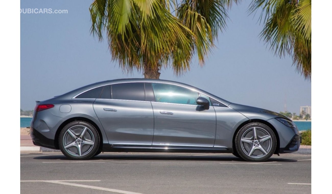 مرسيدس بنز EQE 350+ Mercedes EQE 350+ Gray Battery Range 660 KM Panoramic 2023 Germany ZERO KM 2 Years Warranty