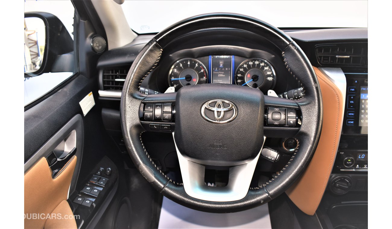 Toyota Fortuner 4.0L GXR V6 2018 GCC SPECS DEALER WARRANTY