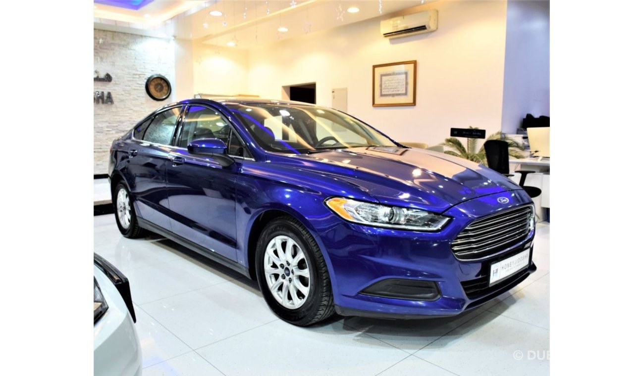 Ford Fusion AMAZING Ford Fusion 2016 Model!! in Blue Color! GCC Specs