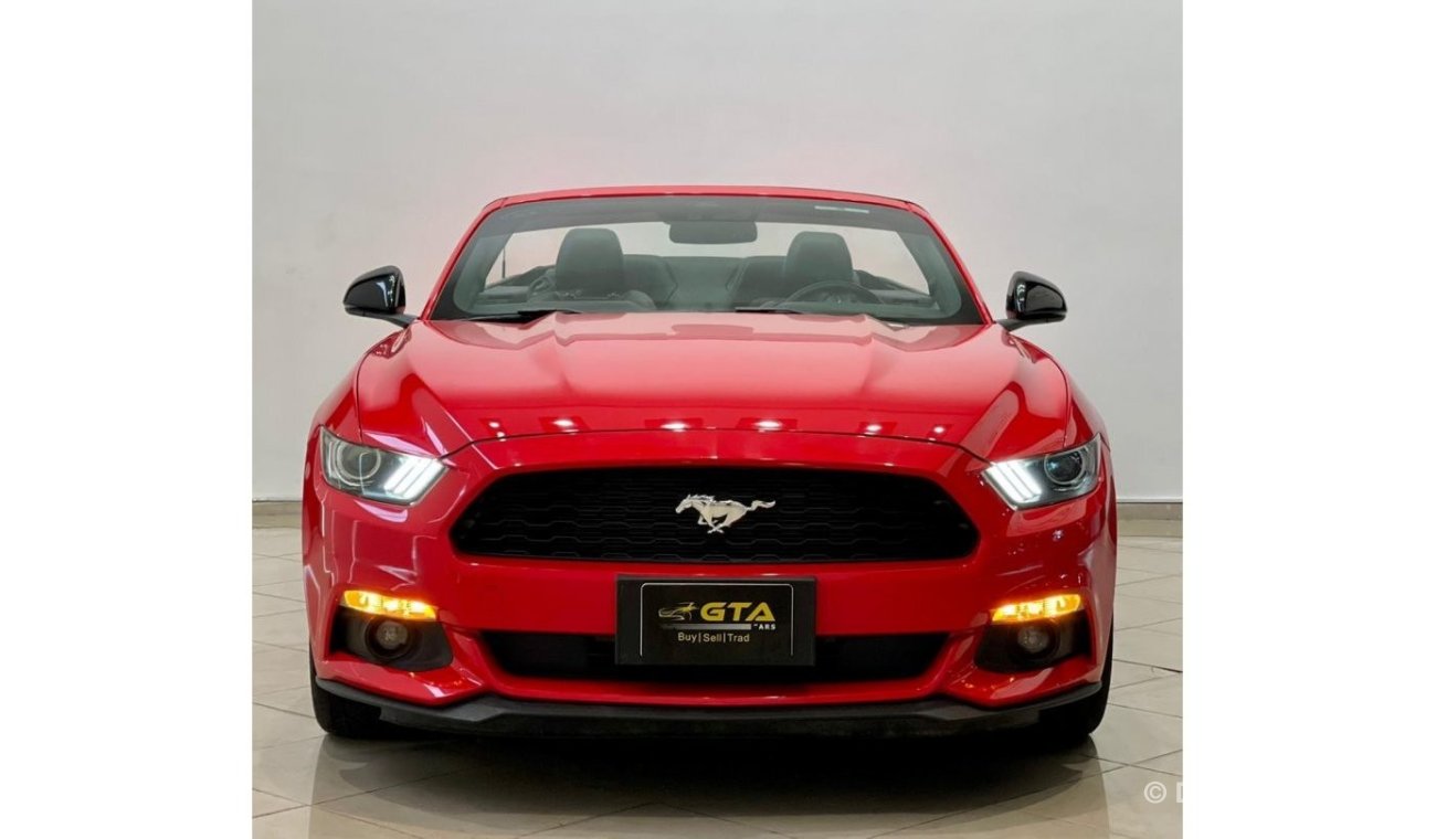 Ford Mustang 2016 Ford Mustang EcoBoost Convertible, Full Dealer Service History, Warranty, Low Kms, GCC